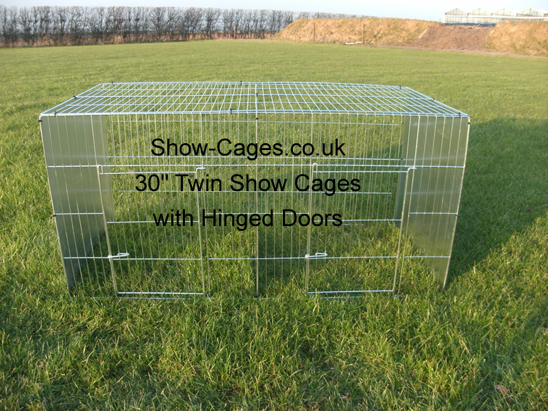 30" Poultry show cage, 30" tall show cage suitable for runner ducks, asian hardfeather, geese, turkey etc.