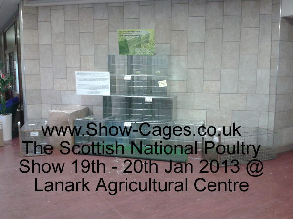 The Scottish National Poultry Show 19th - 20th Jan 2013 @ Lanark Agricultural Centre