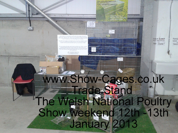 The Welsh National Poultry Show weekend 12th -13th January 2013