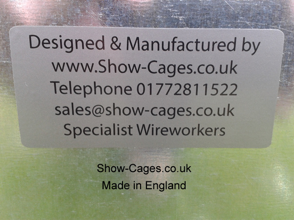 Show-Cages.co.uk Made in England
